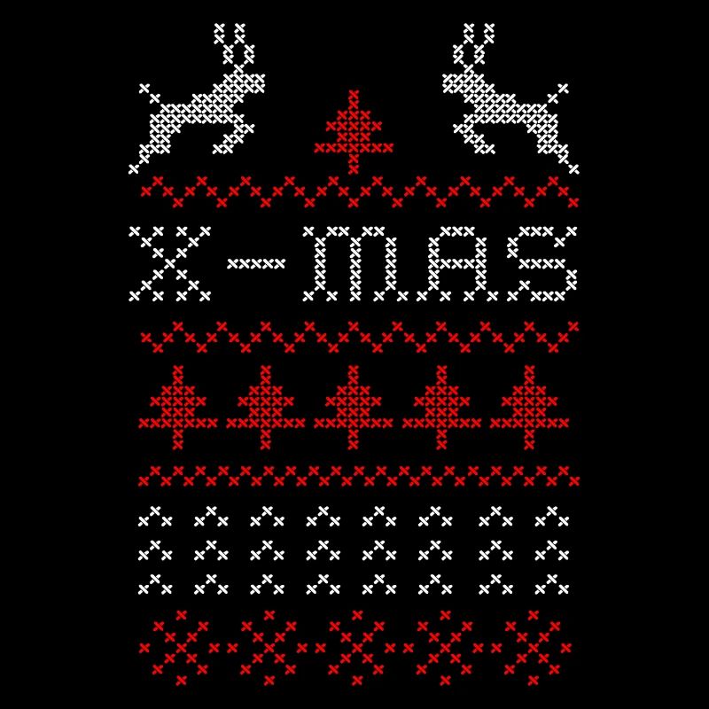 X-mas ugly sweater design for green