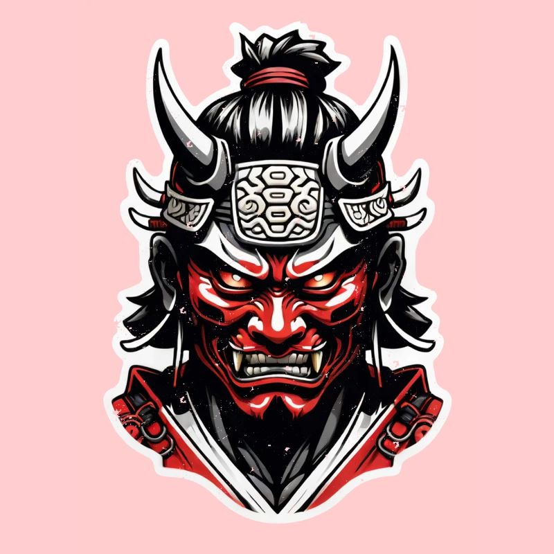 Samurai-Krieger - Japan - Dämon
