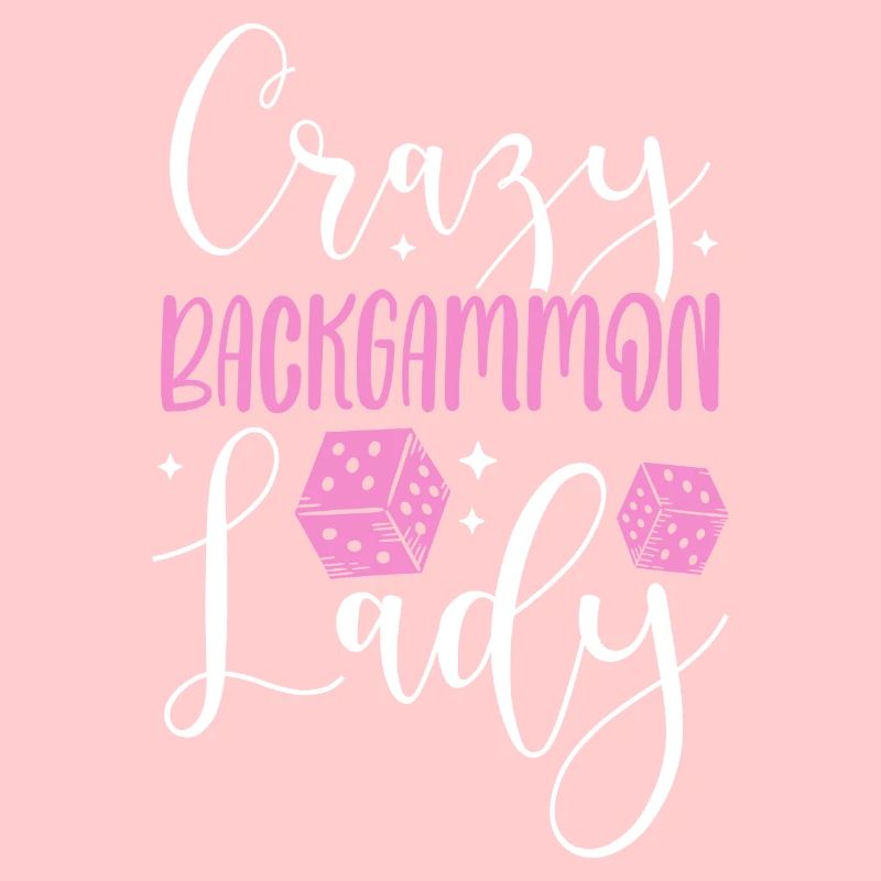 Crazy Backgammon Lady Tabletop Strategy Games