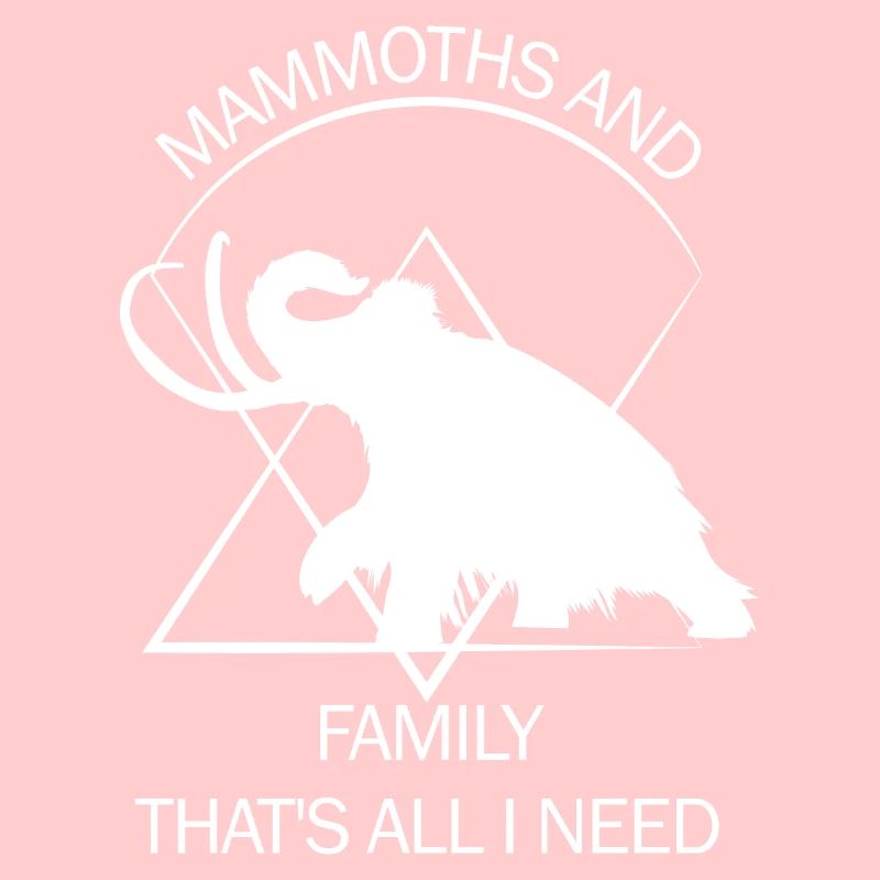 Lustiges Mammut Steinzeit Eiszeit Design Urzeit