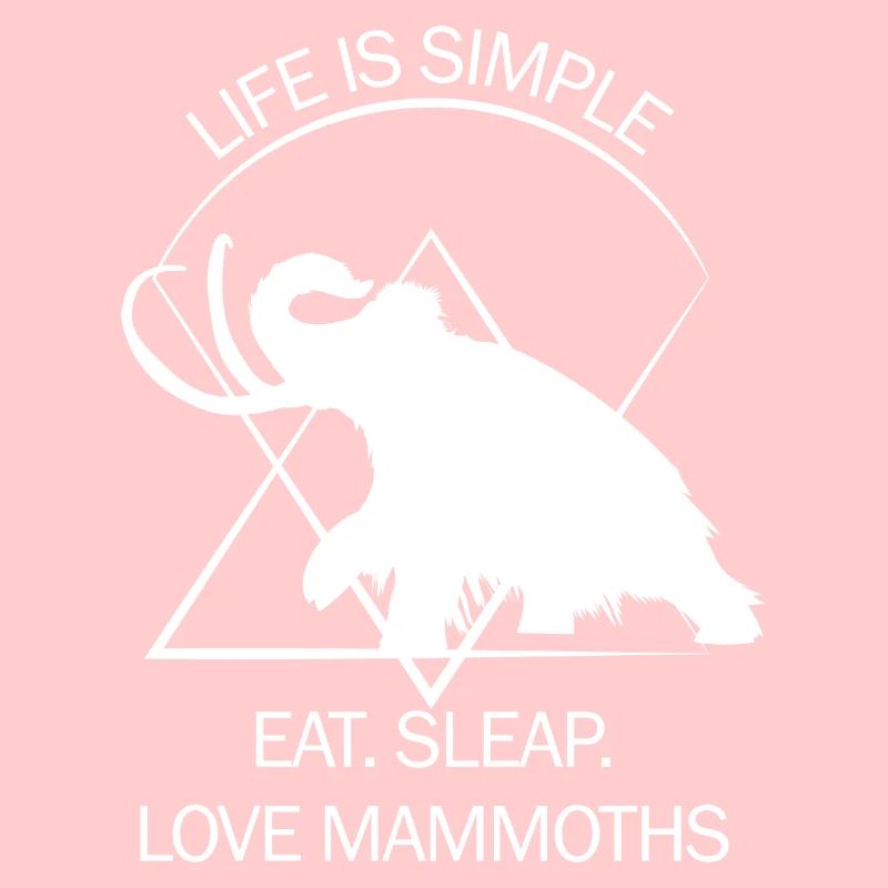 Lustiges Mammut Steinzeit Eiszeit Design Urzeit