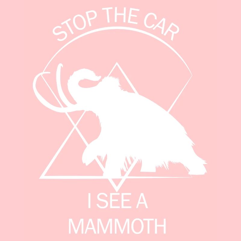 Lustiges Mammut Steinzeit Eiszeit Design Urzeit