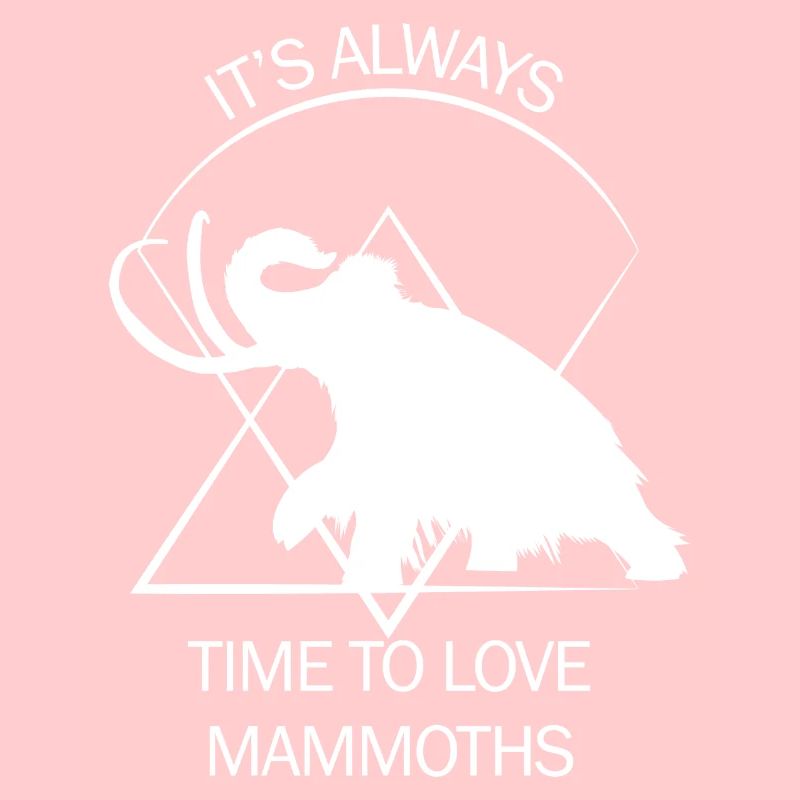 Lustiges Mammut Steinzeit Eiszeit Design Urzeit