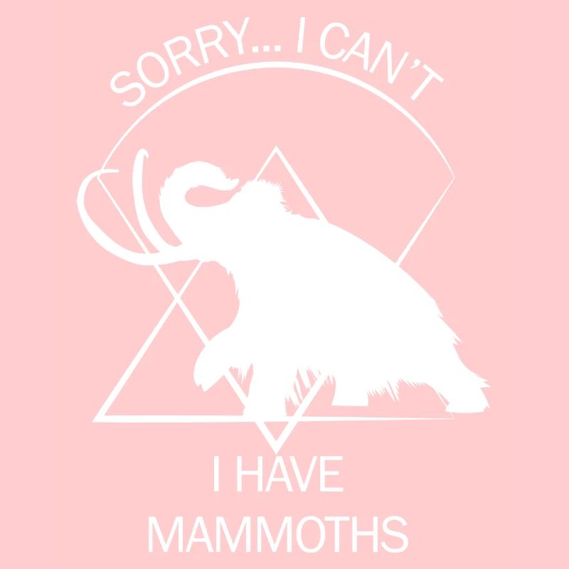 Funny Mammoth Stone Age Ice Age Design Prehistoric