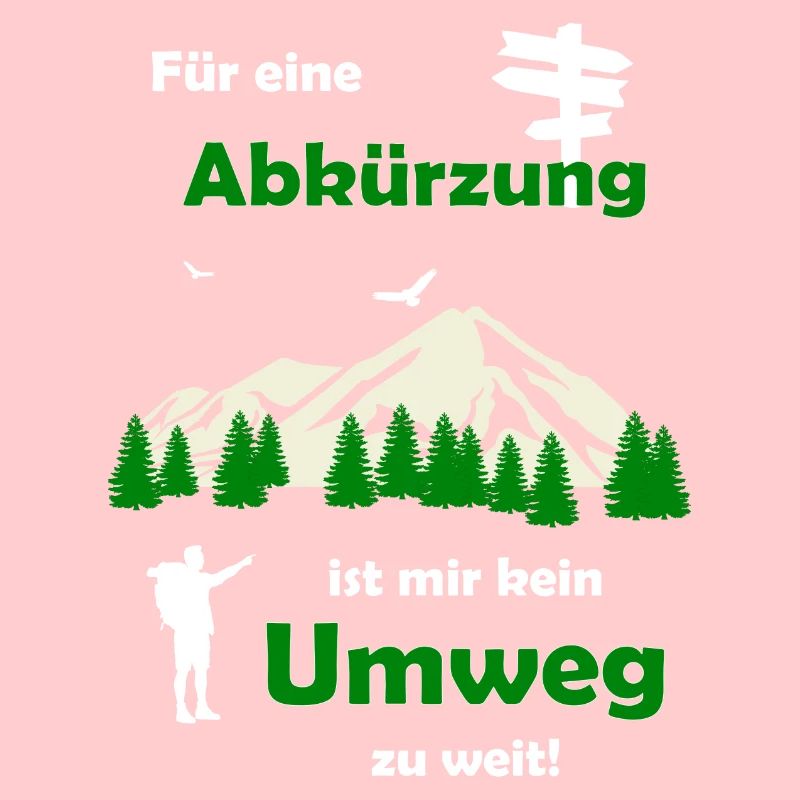 Wandern Spruch Geschenkidee