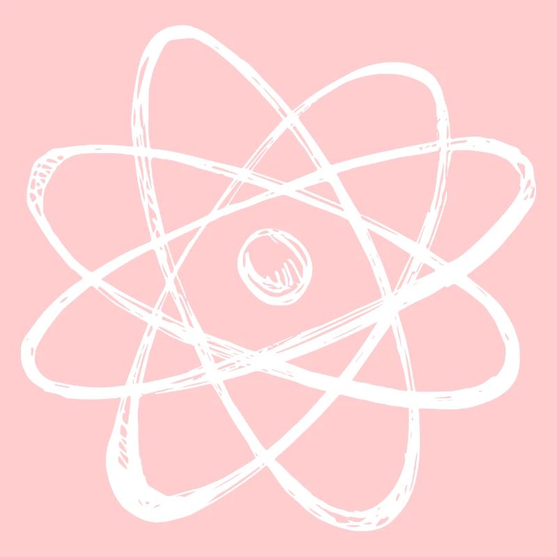 Esquisse de structure atomique rétro