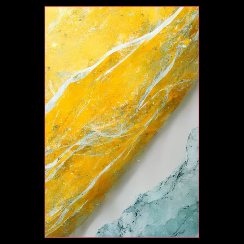 Abstract 4d Pastel Yellow