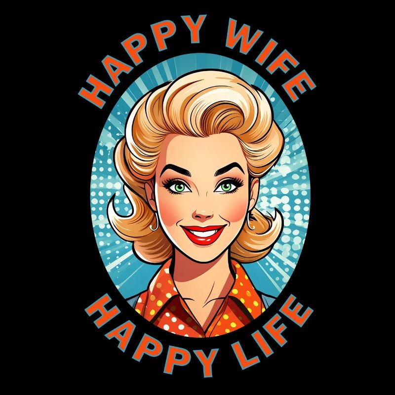 FEMME HEUREUSE VIE HEUREUSE