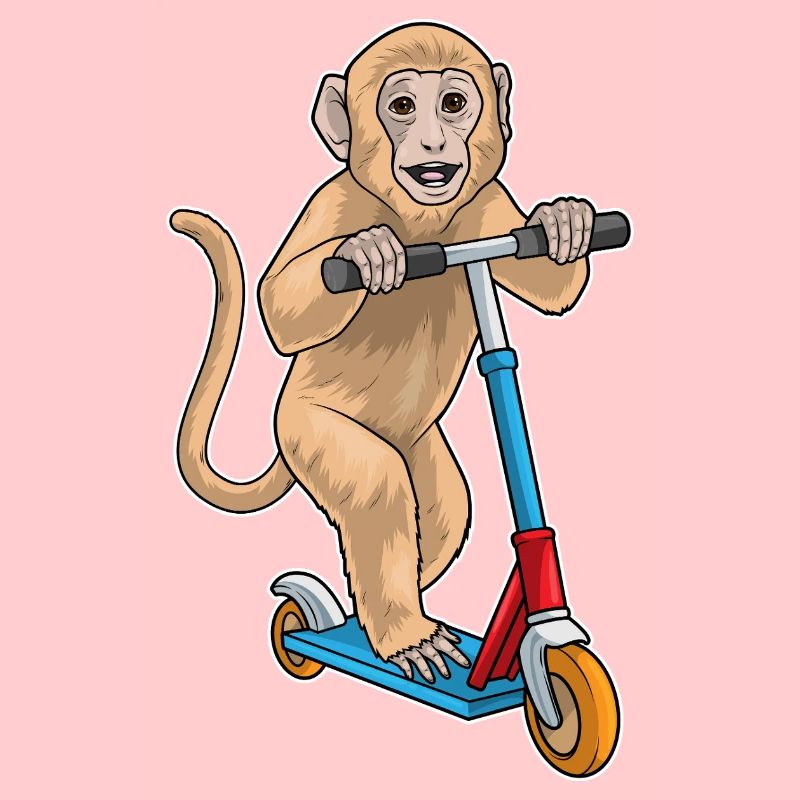 Monkey Kick Scooter