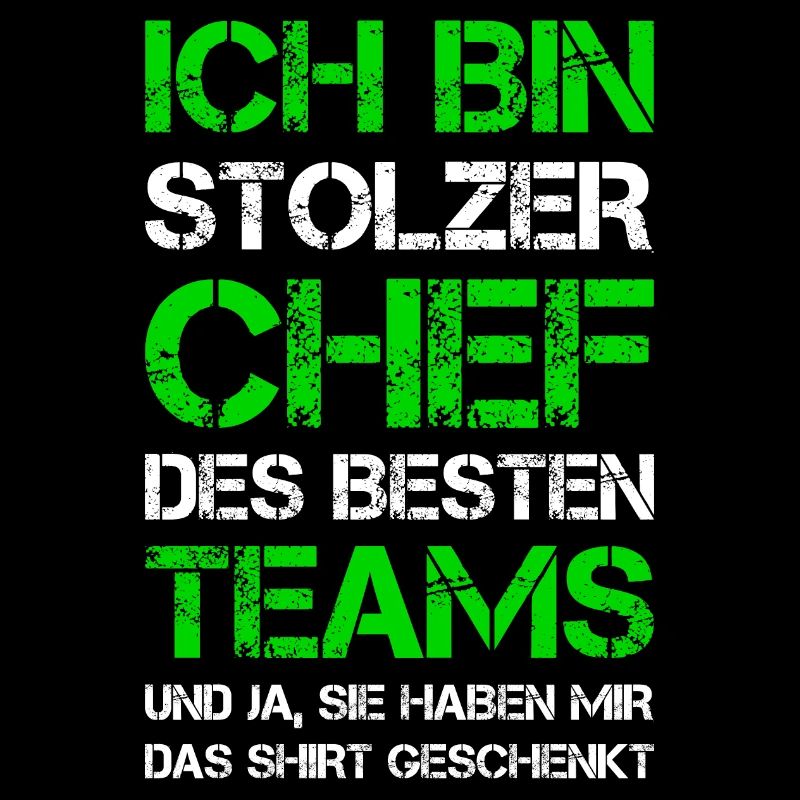 Stolzer Chef Des Besten Teams Geschenk Mitarbeiter