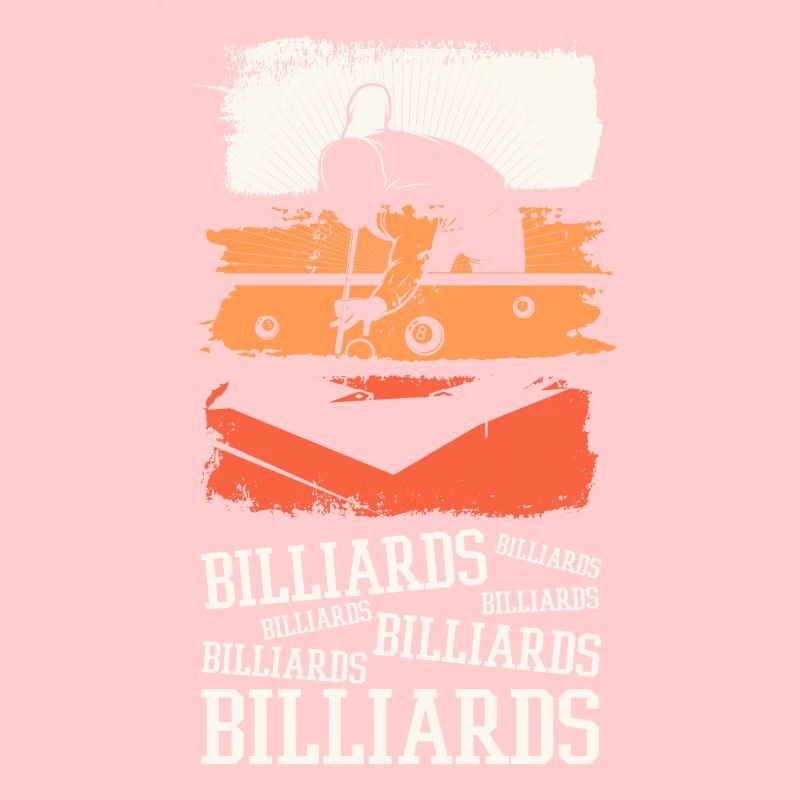 Billard Pool Snooker Queue Kugeln Vintage Retro