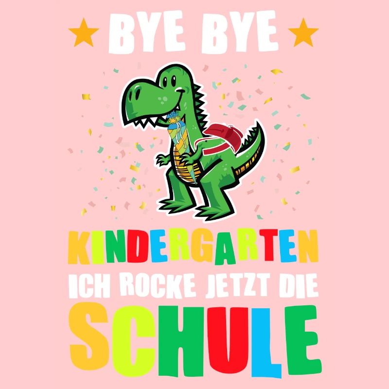 Schulkind Dino Schulstart Geschenk