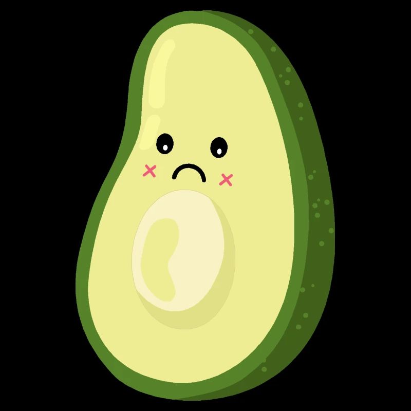 I feel so empty - Avocado - Single -Humor-Geschenk