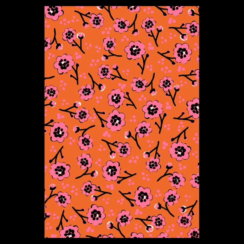 Fleurs roses mignonnesPattern