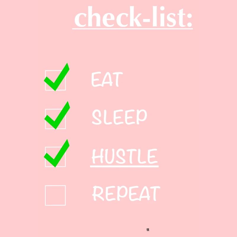 Check-List: hustle Design