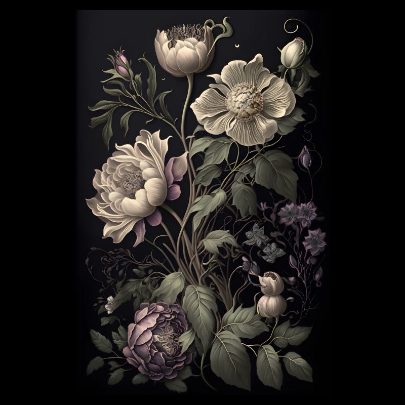 Blumen Gemälde Geschenk