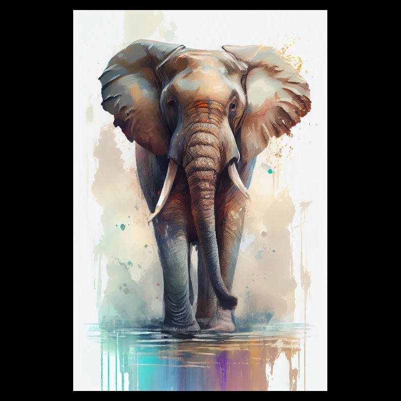 Éléphant Éléphant Éléphant Zoo Animal