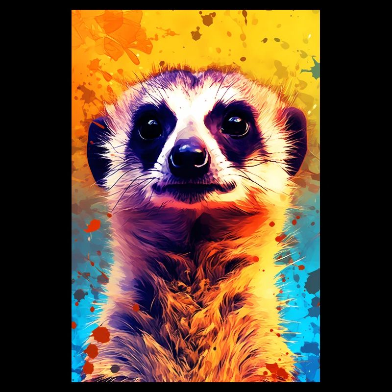 Suricate Animal Erdmann Couleur