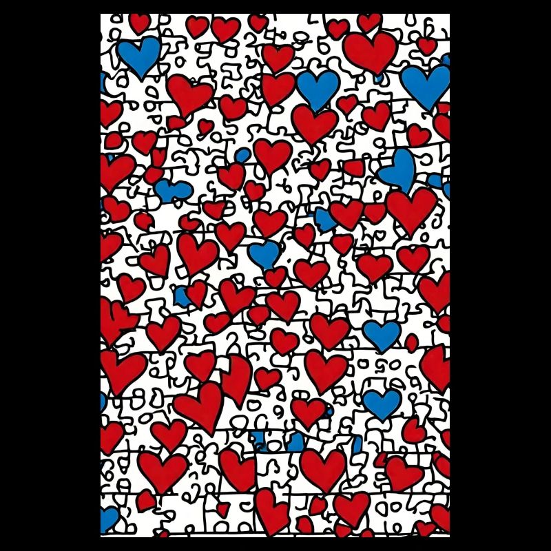 Herz-Puzzle Har