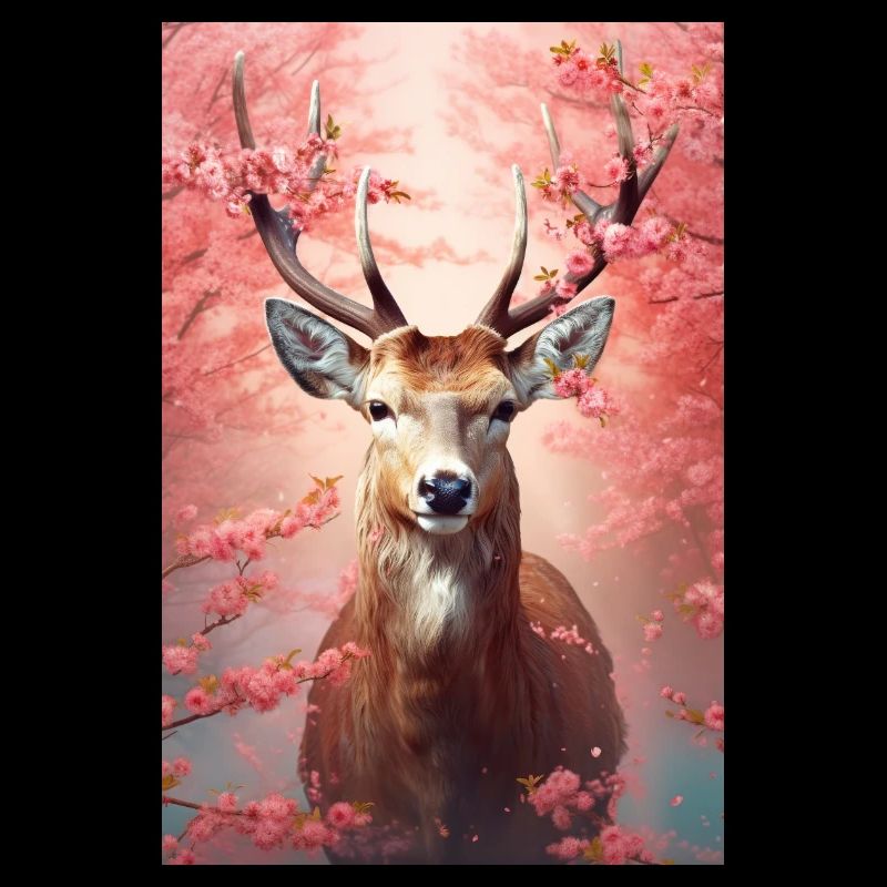 Deer Animal Cherrytree