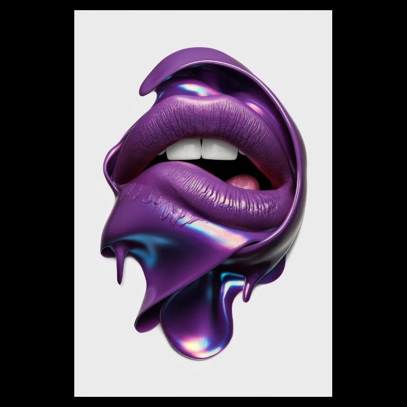 Funny Humor Irony Saying Lips