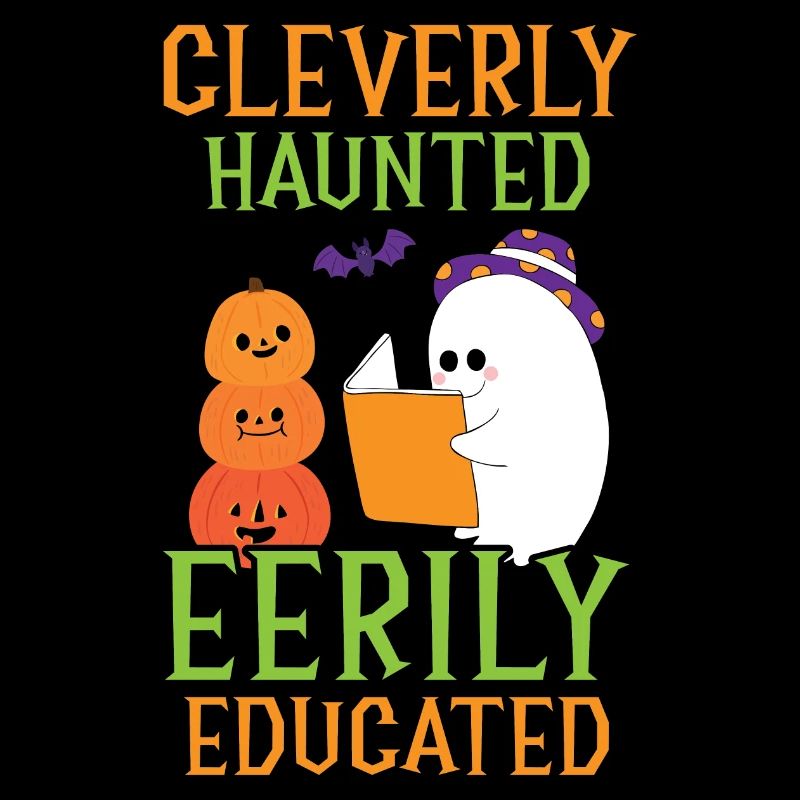 Clever spukender unheimlich gebildeter Lehrer Hall