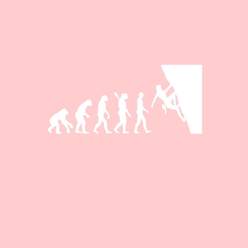 Evolution Bergsteigen Bergsteiger