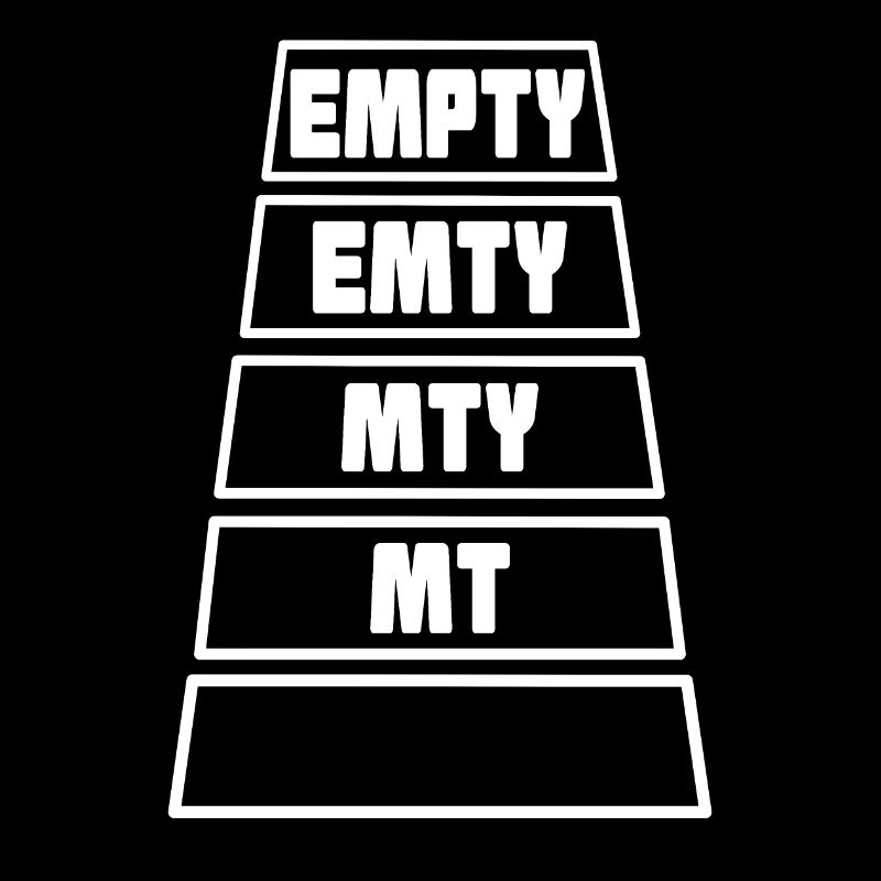 empty komplett leer