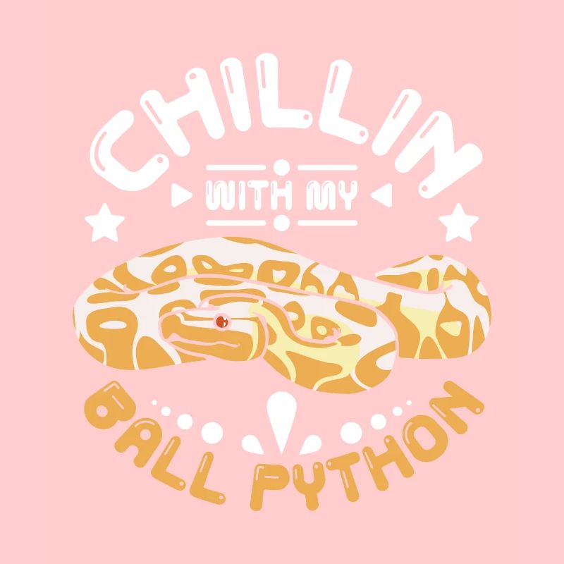 Chillin avec mon python royal