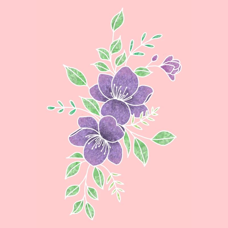 Lila Blume