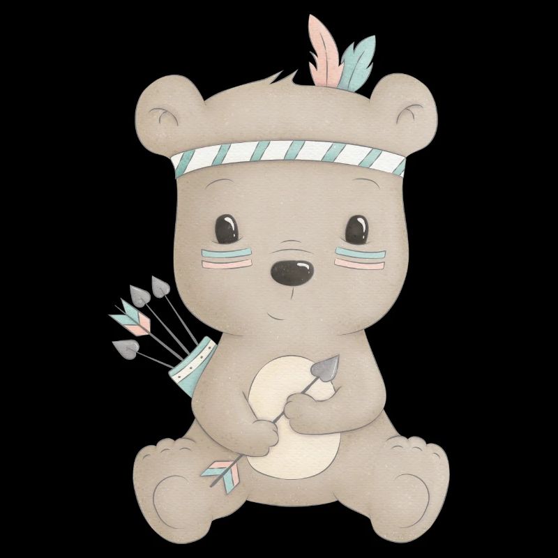 cute bear boho
