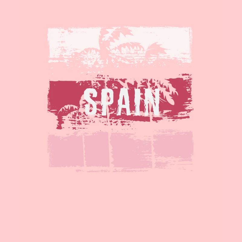 Spain Vacation Souvenir Abstract Artistic