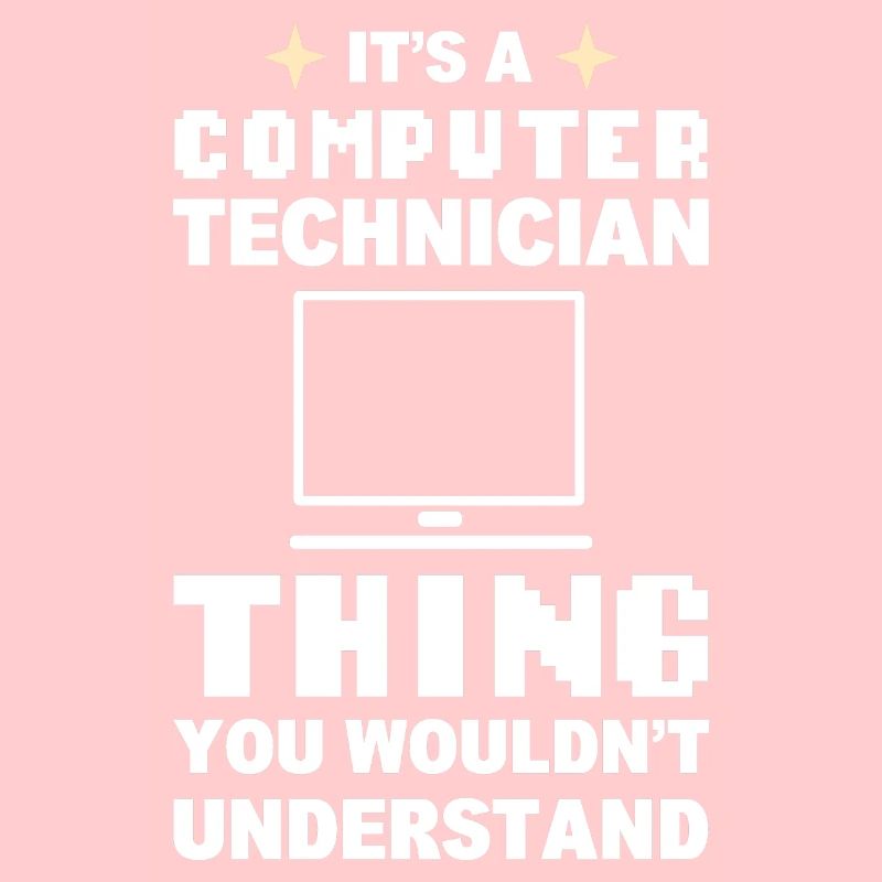 Lustiger Computerfreak Computertechniker