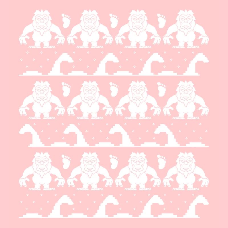 Yeti et Loch Ness Monster Pull de Noël moche