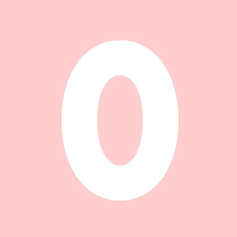 Zahl 0, Nummer 0, 0, Zero, Number Zero, Null