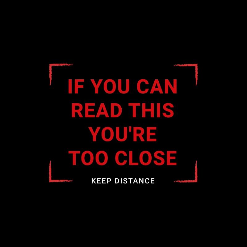 Keep distancing