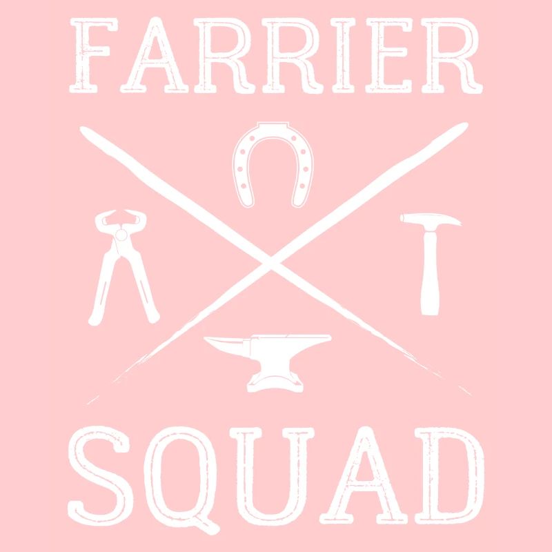 Sabots forgeant des sabots de cheval Farrier Squad