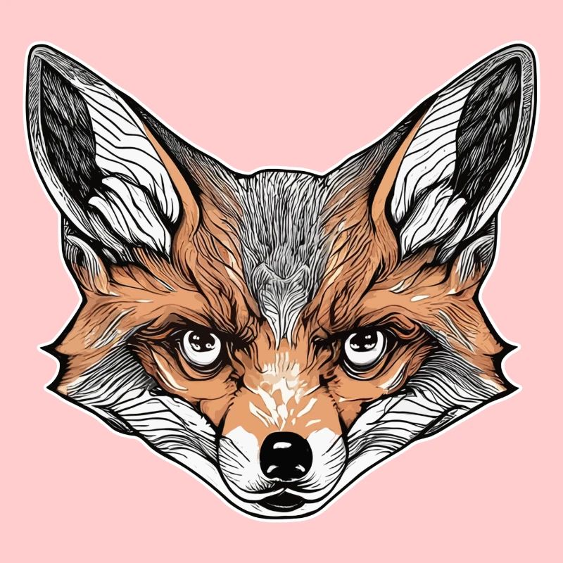 Fuchs mit tiefem Blick