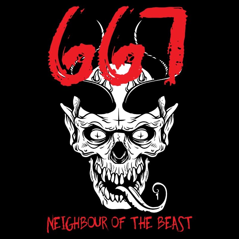 667 Neighbour of the Beast Devil Evil Halloween