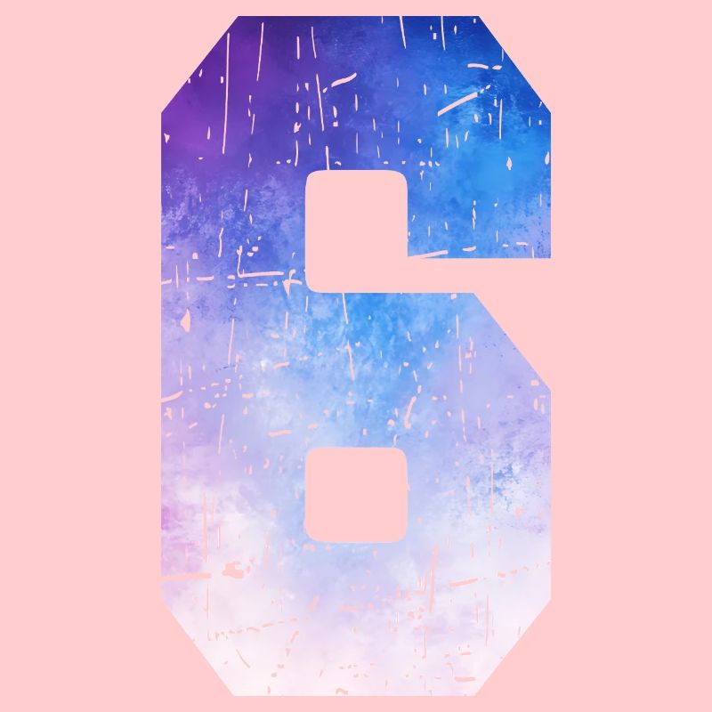 numéro 6 – Cadeau anniversaire 6 ans