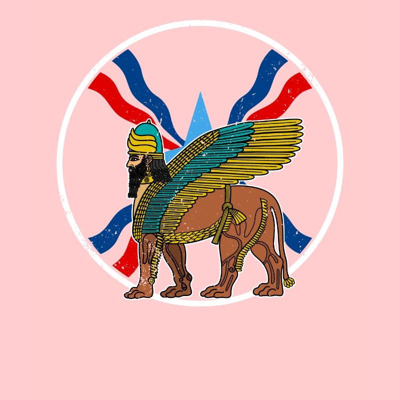 Antique Deity Lamassu Mythology Babylon Sumer