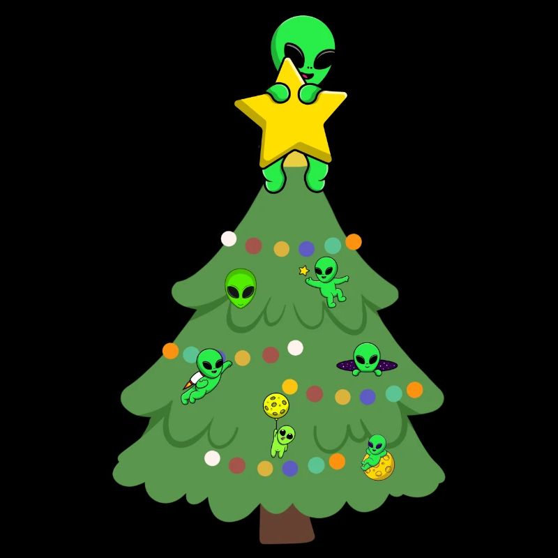 Arbre de Noël extraterrestre