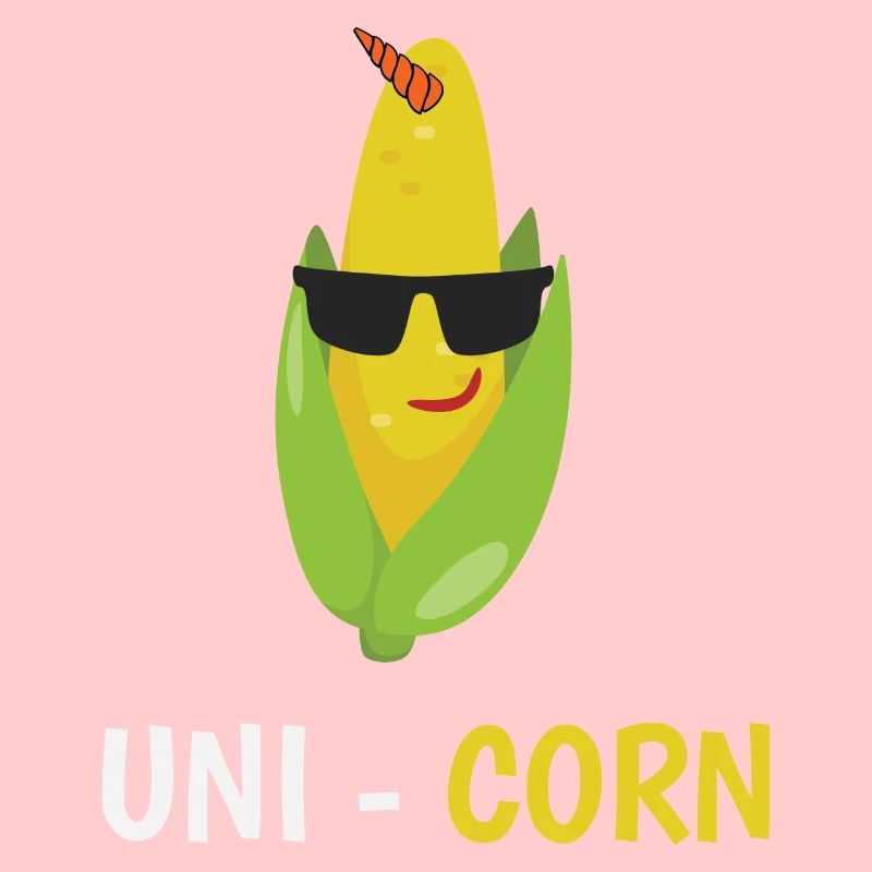 Funny Sweet Corn Uni-Corn Maiz Gift Idea