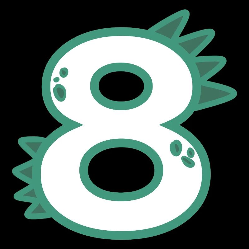 Zahl 8