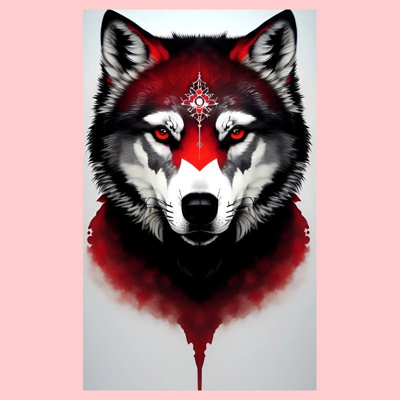 Roter Wolf