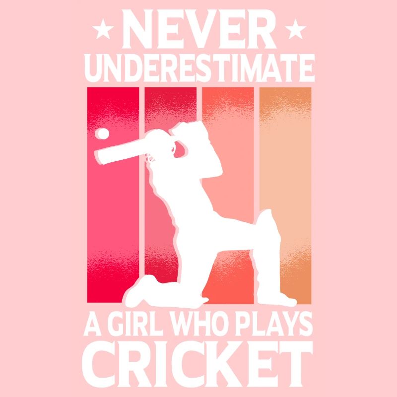 Unterschätze niemals ein Mädchen, das Cricket spielt