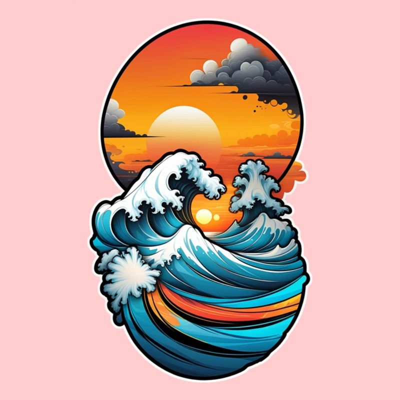 vague - été - vacances