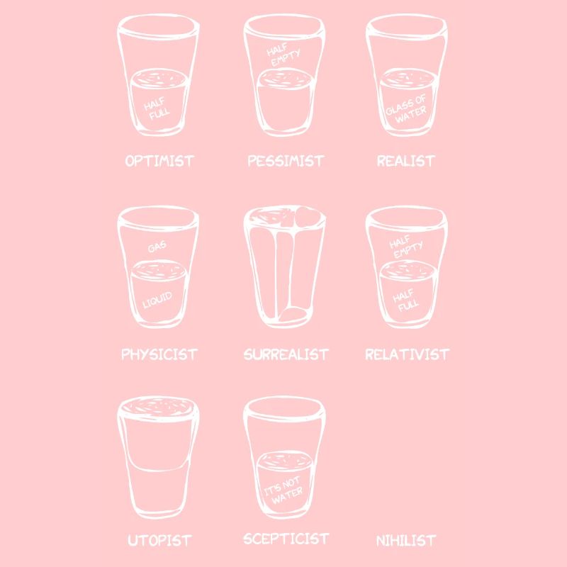 Point of View - The glass is ... (variant white)