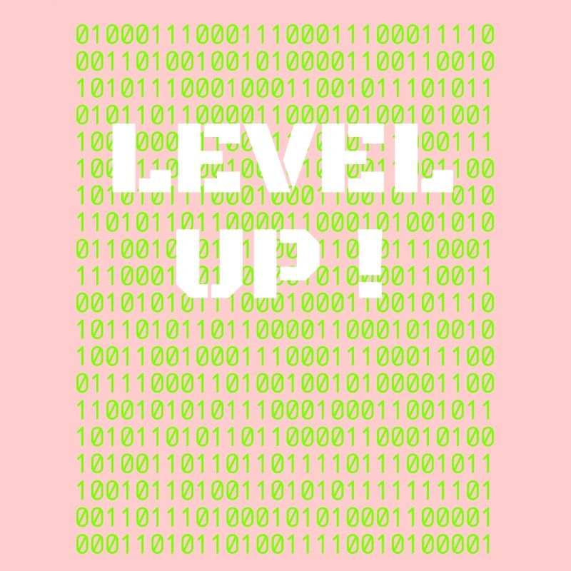 Level up und Binärcode