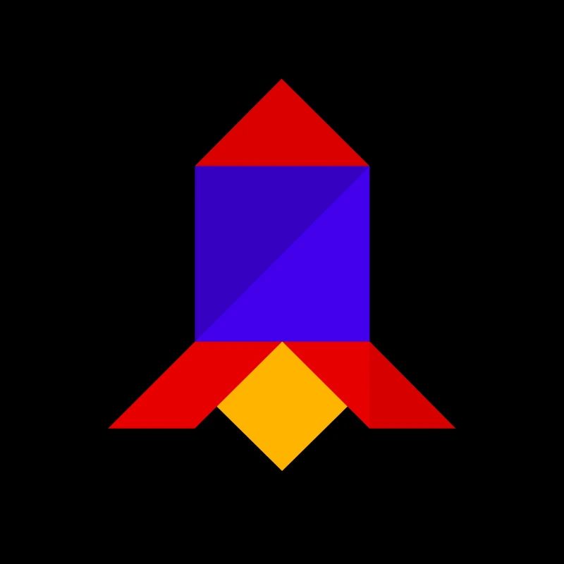 Fusée - Tangram